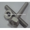 ASTM A193-B7 Dacromet 3/4'' threaded rod with 2 heavy nuts washers,Dacroment threaded rod